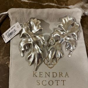 Kendra Scott silver earrings